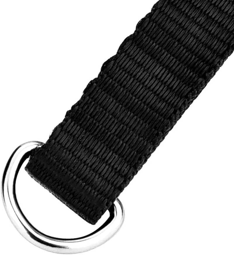 100 Pack Metal D Ring, 1/2 Inch