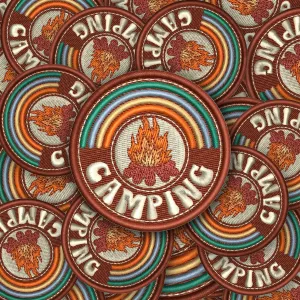 Camping Patch | Iron On