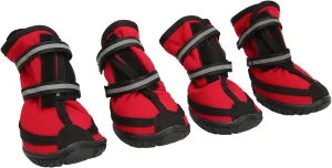 Dog Shoes, Water Anti Slip Dog Boots Protector with Reflective Strips for Rainy Day Winter Outdoor Hiking Traveling(XXL)