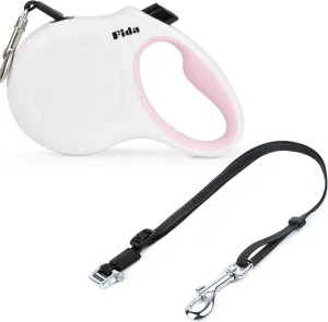 Fida Retractable Dog Leash and Dual Leash Accessories