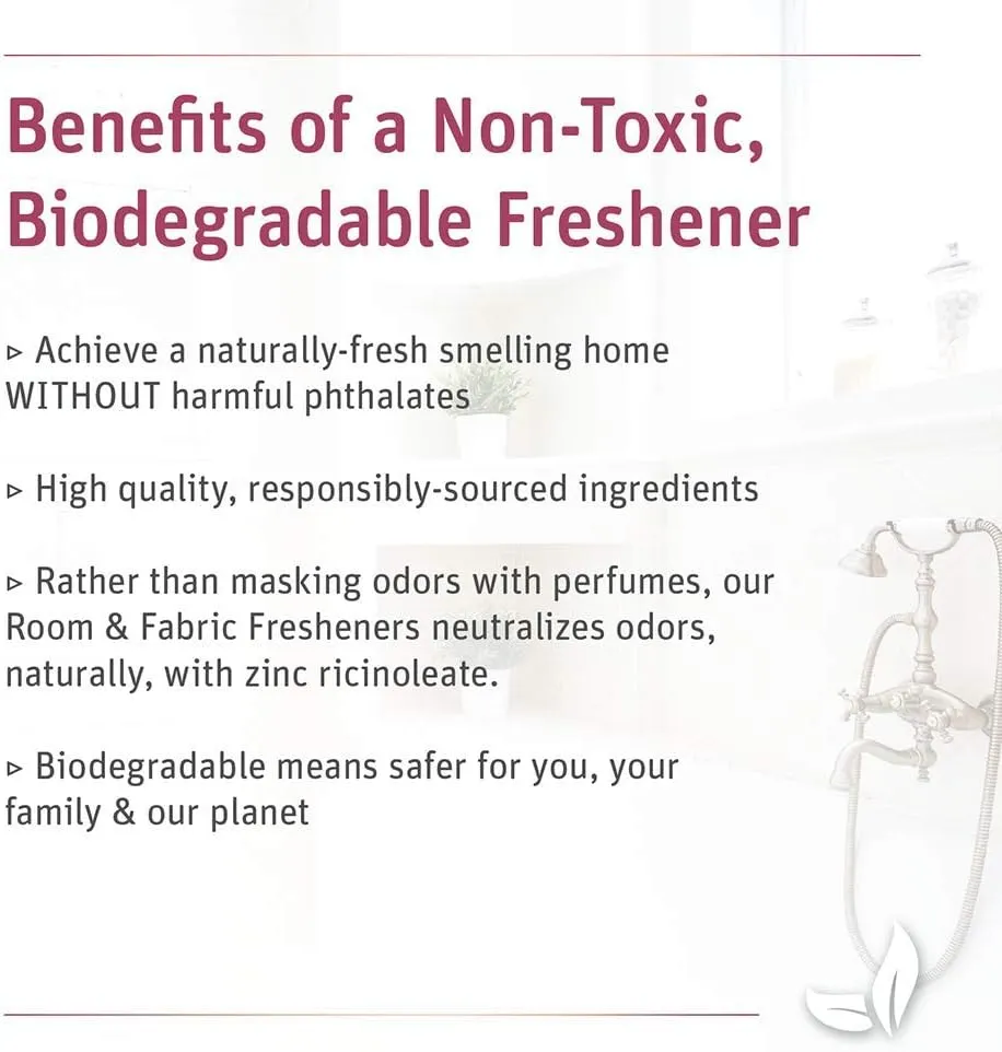 Grab Green Room and Fabric Freshener, 7 Ounce (Pack of 3), Gardenia Scent, Plant and Mineral Based, Eliminates Odors, Freshens Rooms, Refreshes Fabric