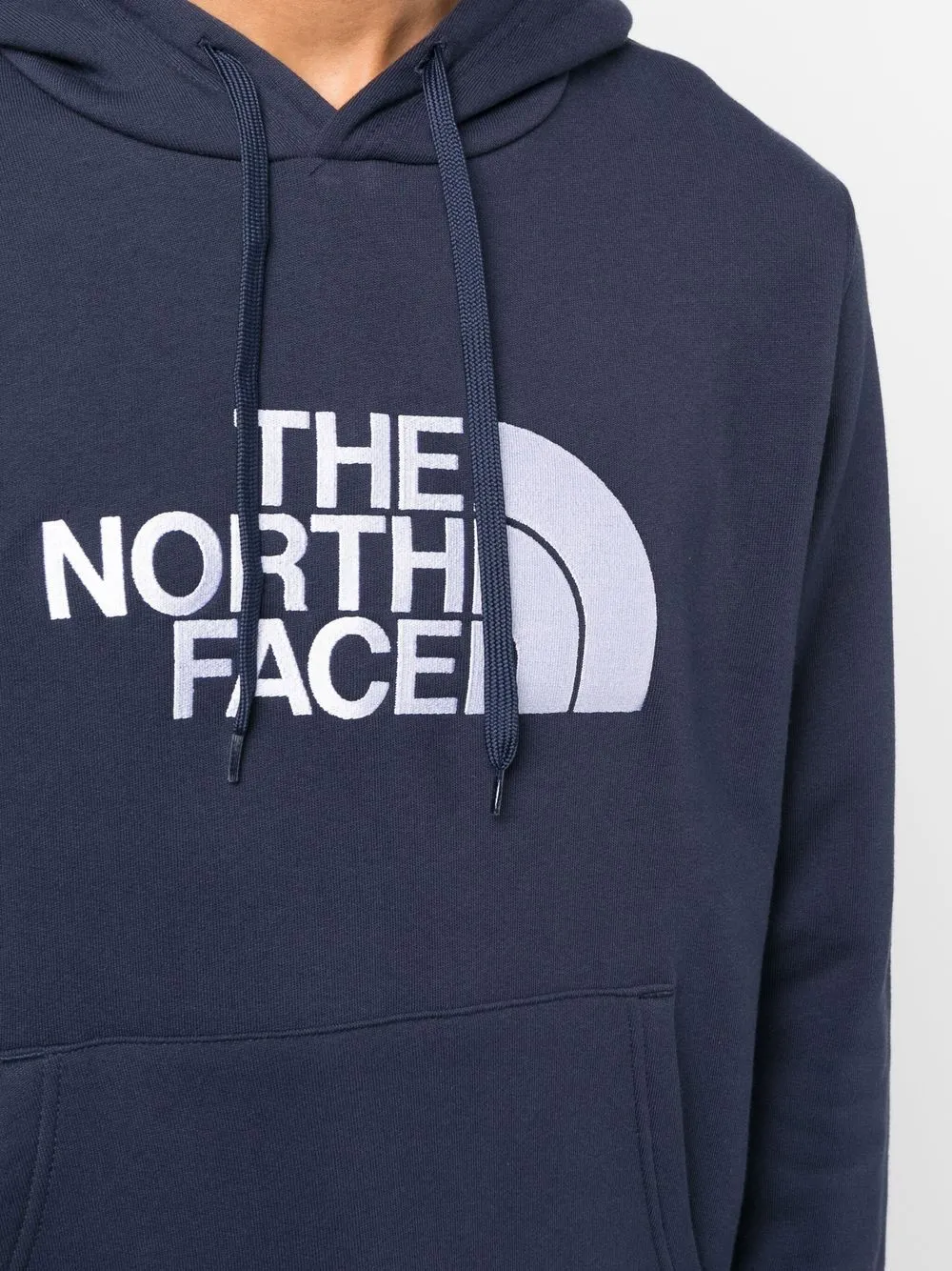 logo-print long-sleeve hoodie