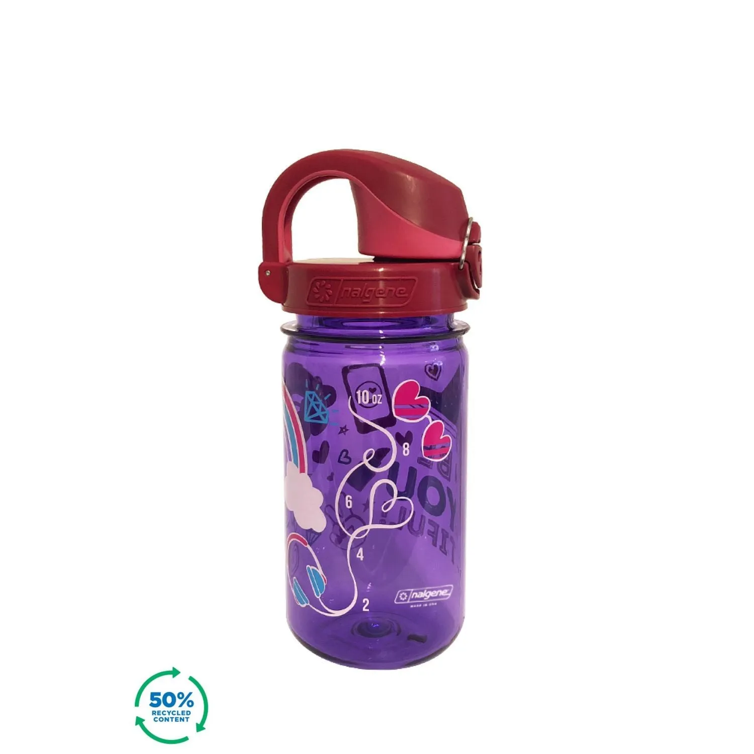Nalgene 12oz On-The-Fly (OTF) Kids Water Bottle (Sustain)