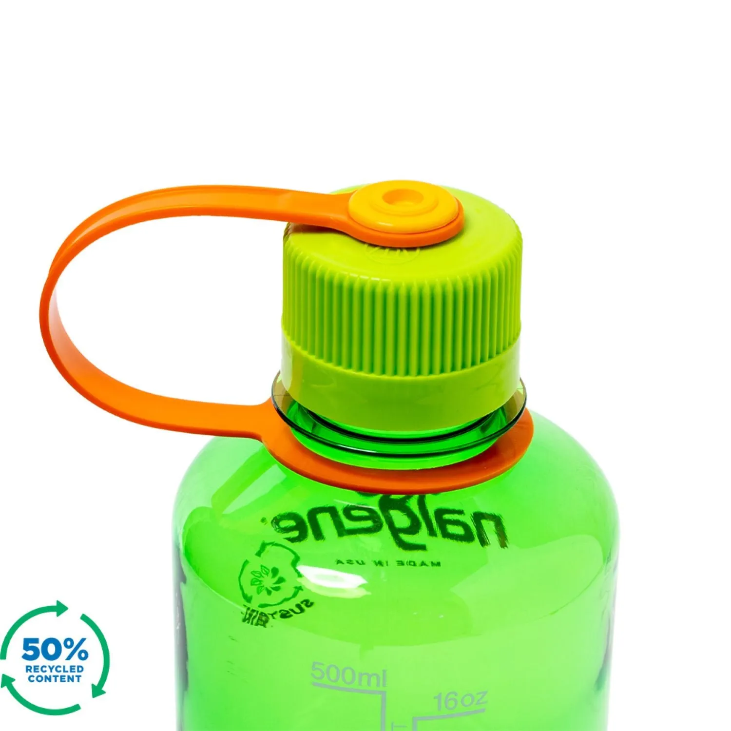 Nalgene 16oz Narrow Mouth Water Bottle (Plain)