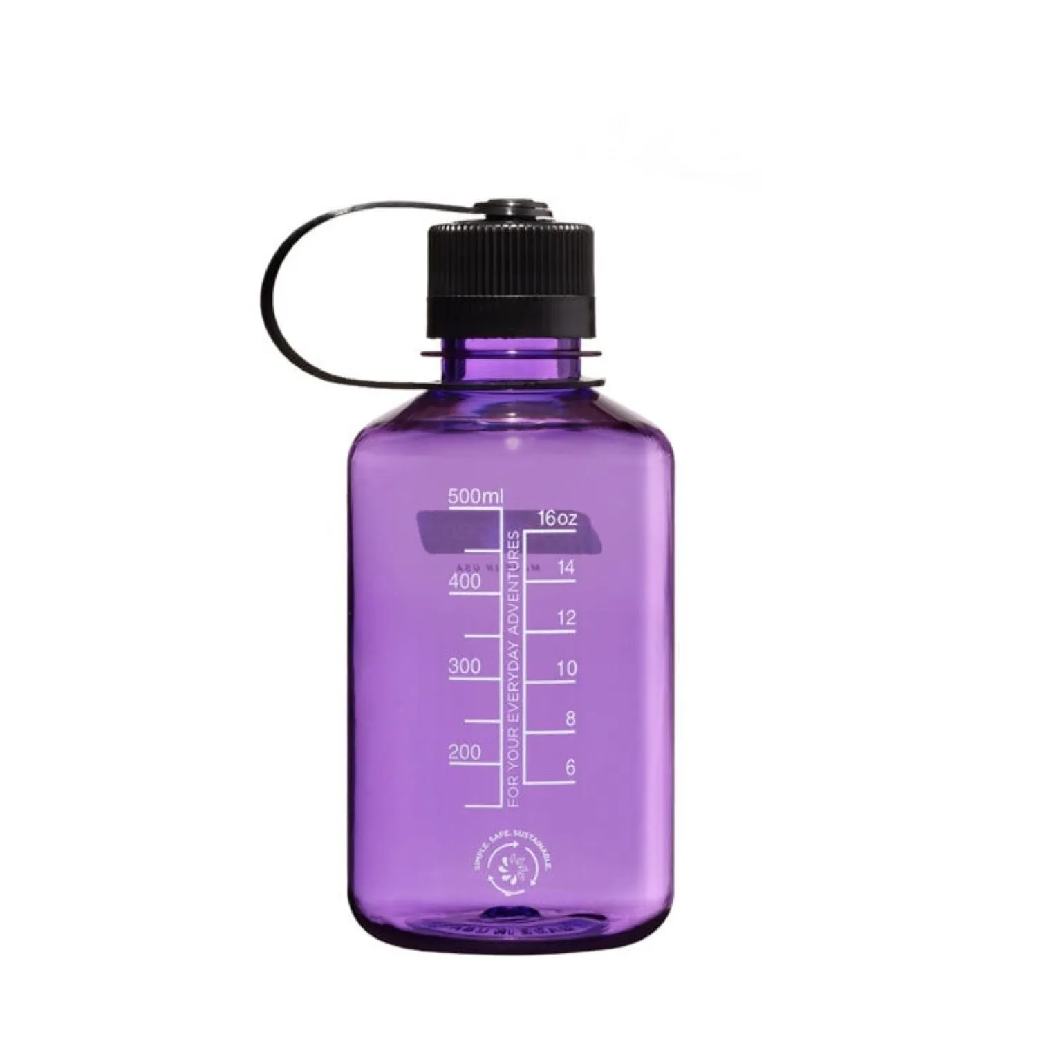 Nalgene 16oz Narrow Mouth Water Bottle (Plain)