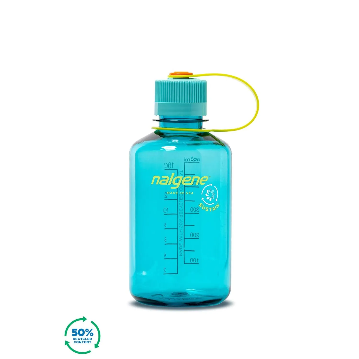 Nalgene 16oz Narrow Mouth Water Bottle (Plain)
