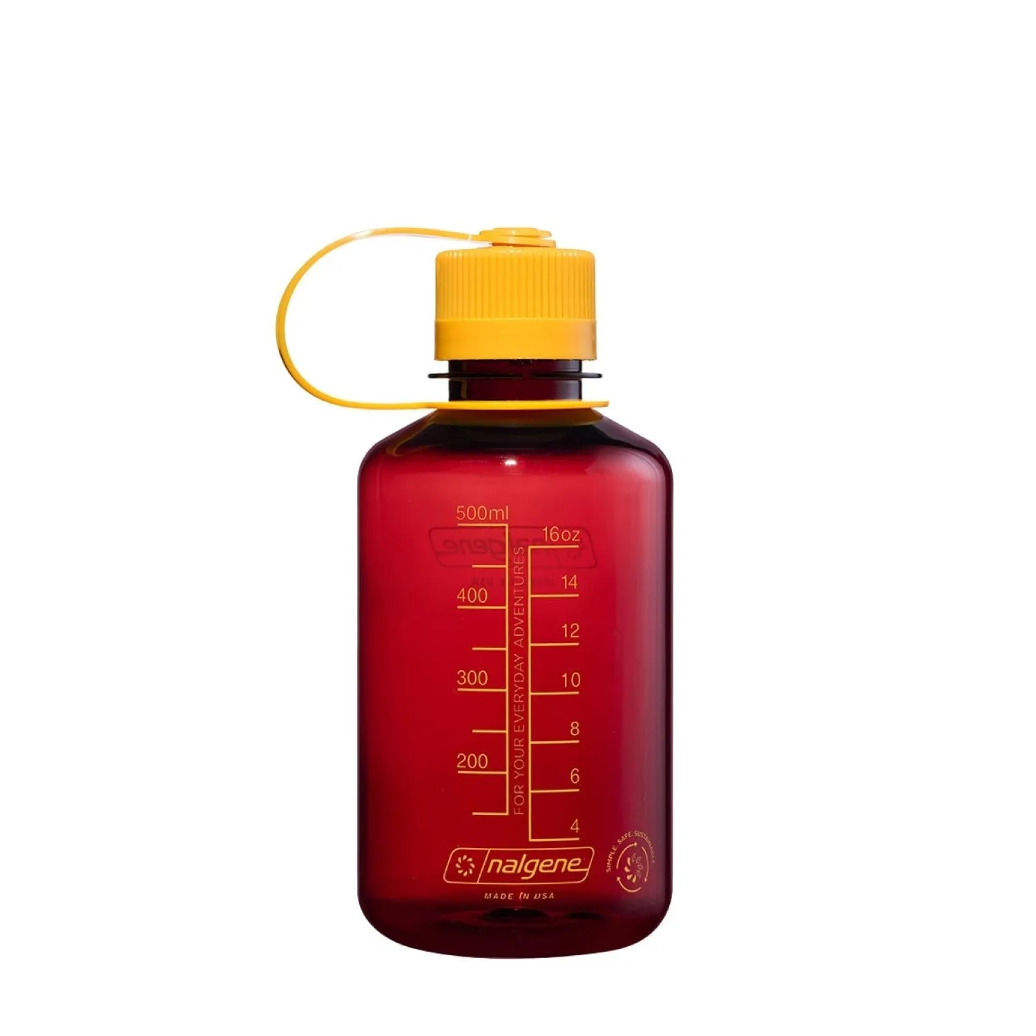 Nalgene 16oz Narrow Mouth Water Bottle (Plain)