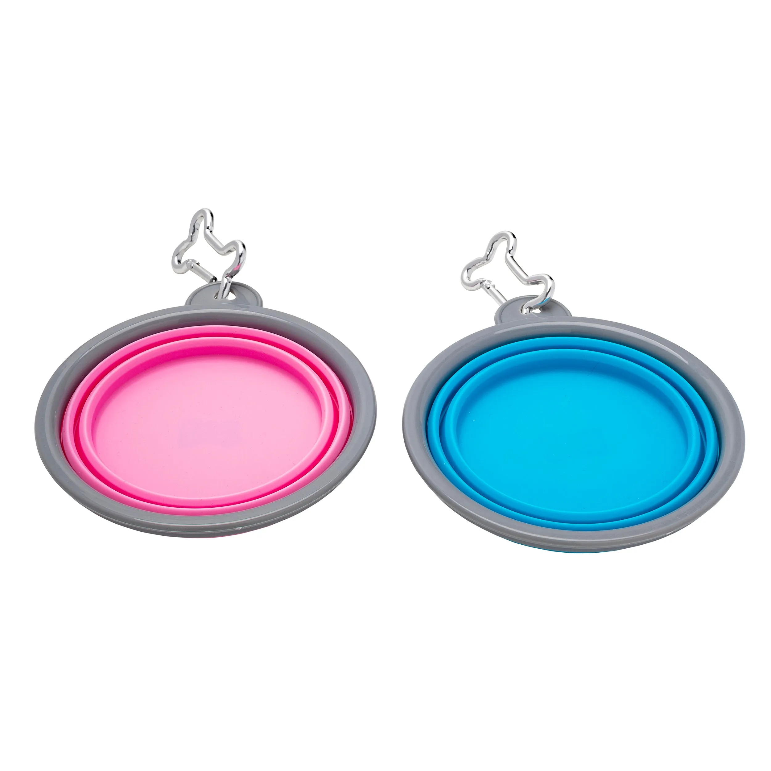 Nice Paws Collapsible Silicone Bowl with Carabiner