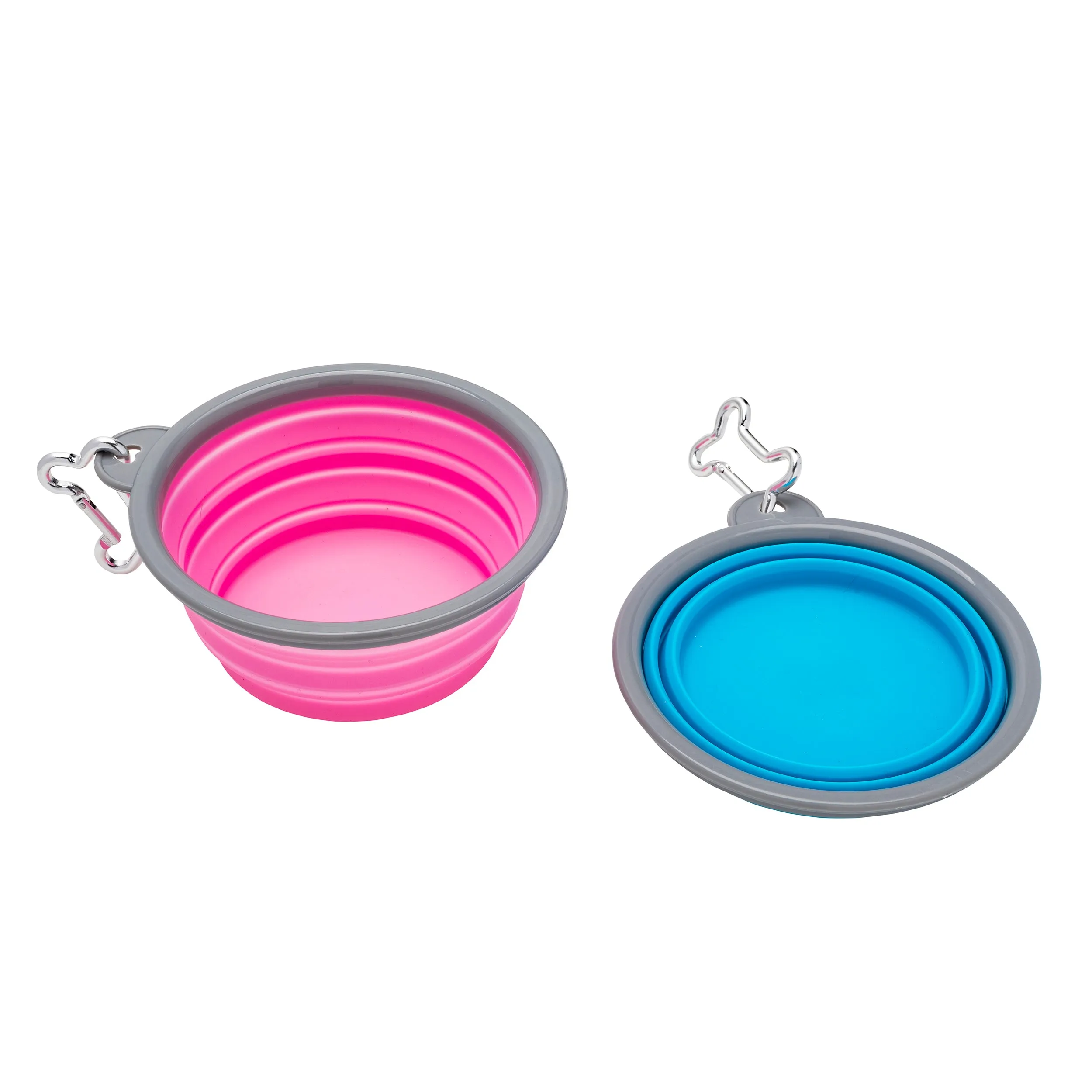 Nice Paws Collapsible Silicone Bowl with Carabiner
