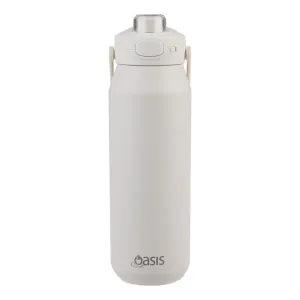 Oasis Ceramic Stainless Steel Triple Wall Capri Quick Release Drink Bottle 1L