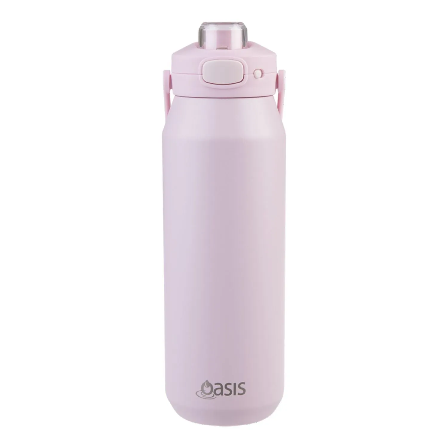 Oasis Ceramic Stainless Steel Triple Wall Capri Quick Release Drink Bottle 1L