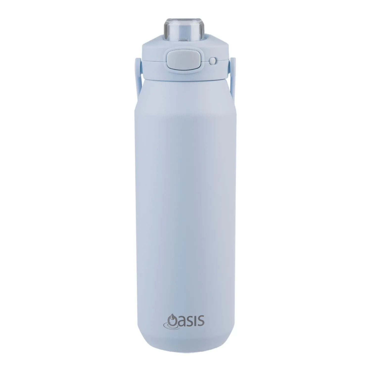 Oasis Ceramic Stainless Steel Triple Wall Capri Quick Release Drink Bottle 1L