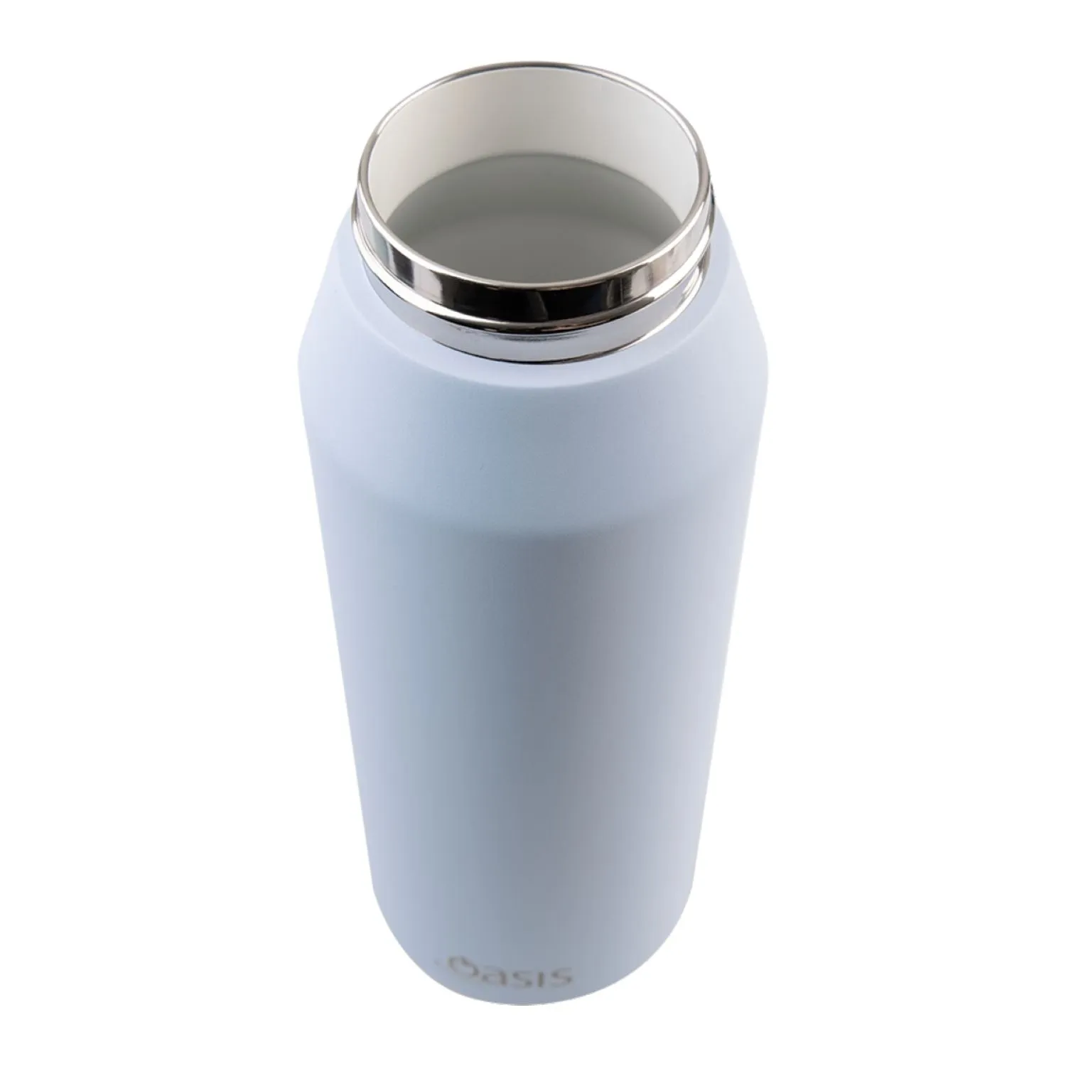 Oasis Ceramic Stainless Steel Triple Wall Capri Quick Release Drink Bottle 1L