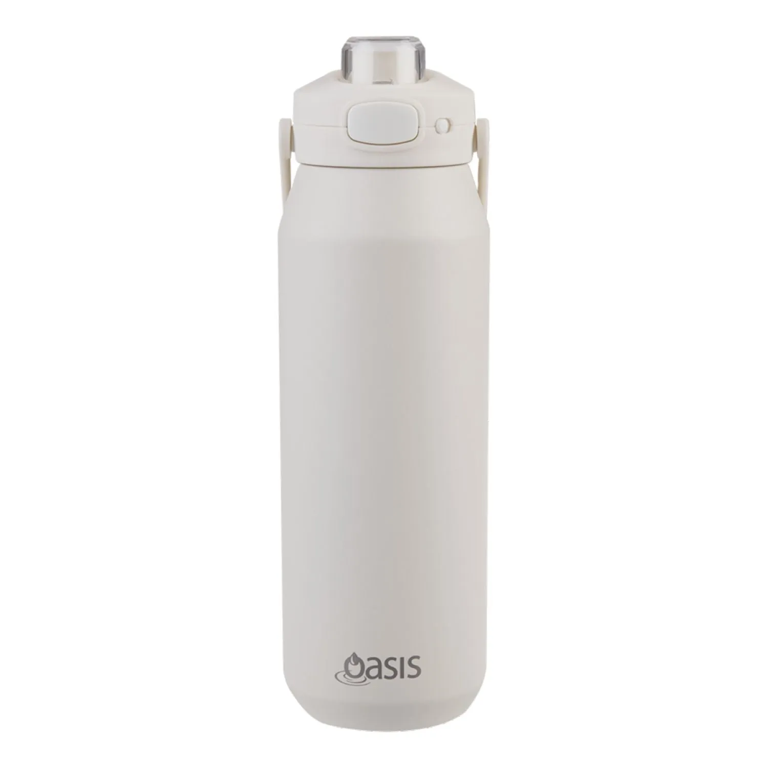 Oasis Ceramic Stainless Steel Triple Wall Capri Quick Release Drink Bottle 1L
