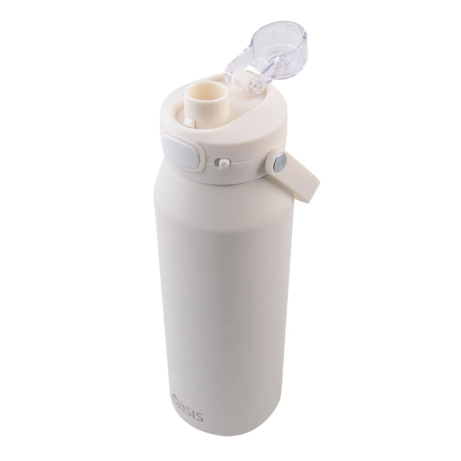 Oasis Ceramic Stainless Steel Triple Wall Capri Quick Release Drink Bottle 1L