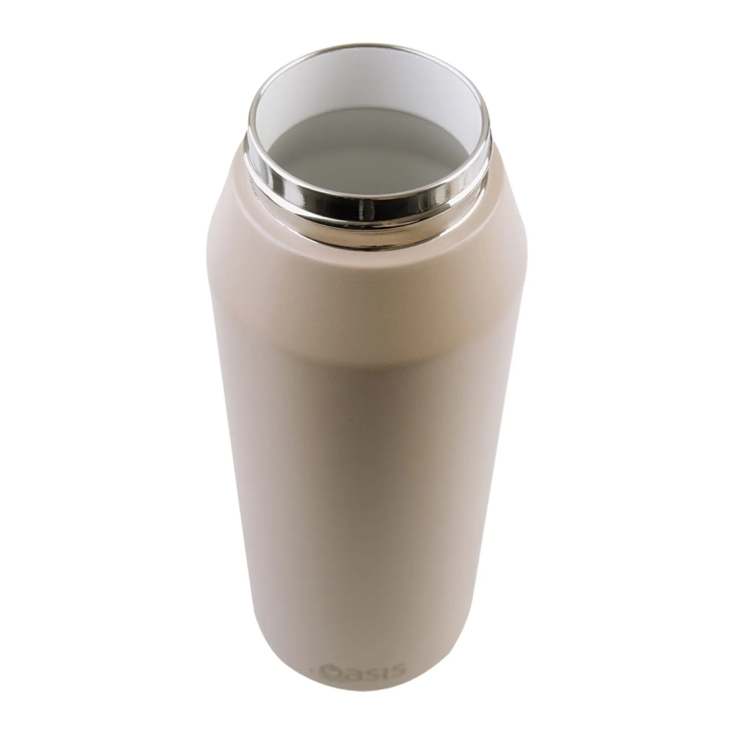 Oasis Ceramic Stainless Steel Triple Wall Capri Quick Release Drink Bottle 1L