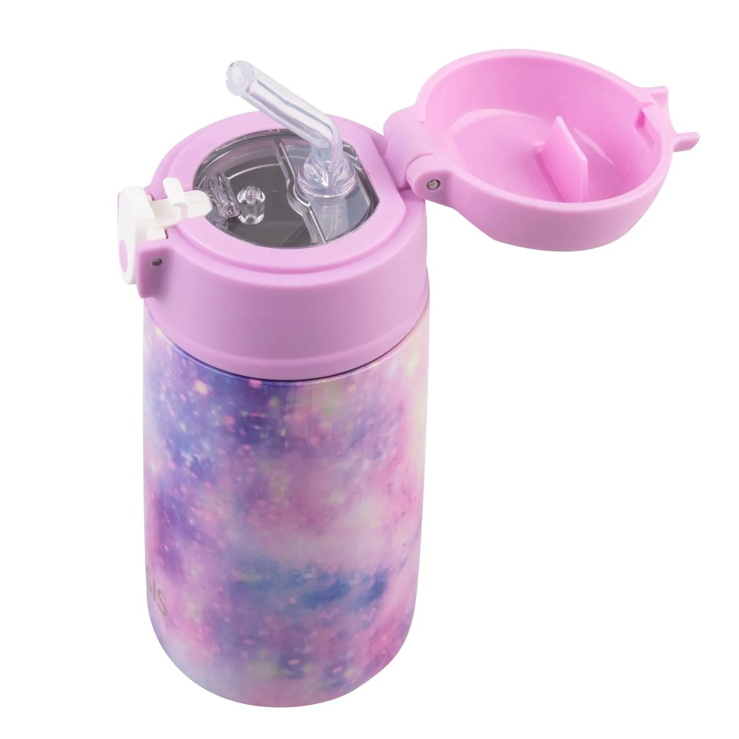 Oasis Kids Water Bottle with Sipper Silicone Straw 400ML