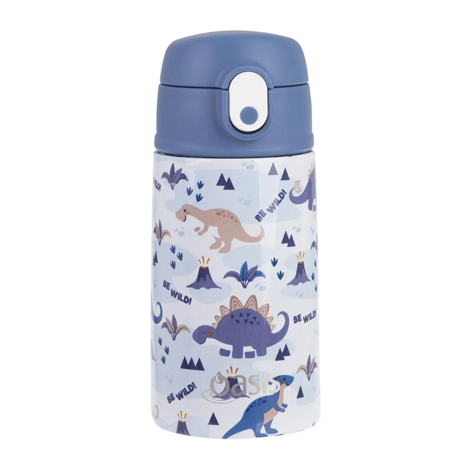 Oasis Kids Water Bottle with Sipper Silicone Straw 400ML