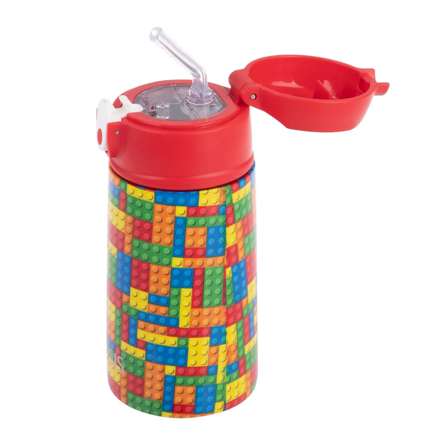 Oasis Kids Water Bottle with Sipper Silicone Straw 400ML