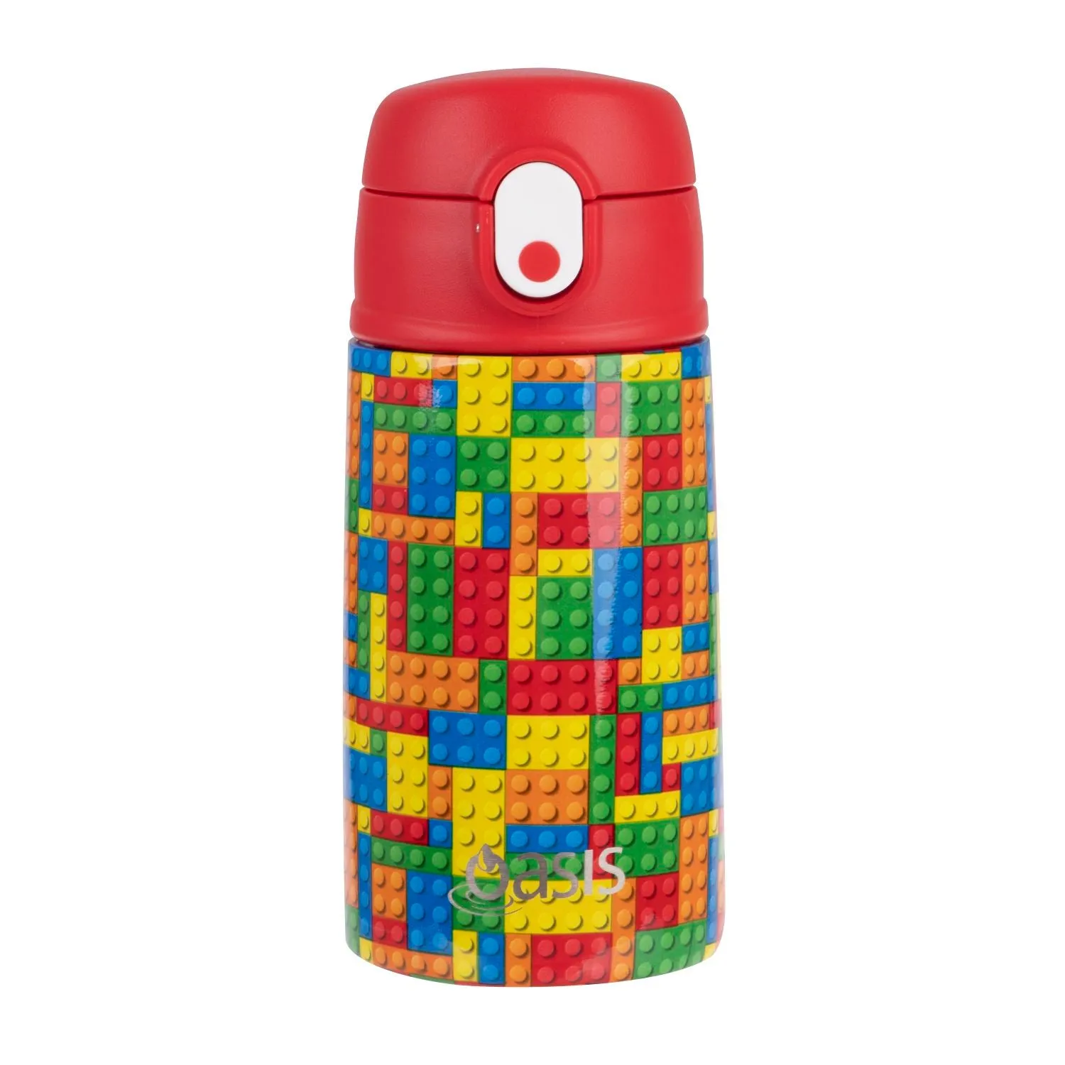 Oasis Kids Water Bottle with Sipper Silicone Straw 400ML