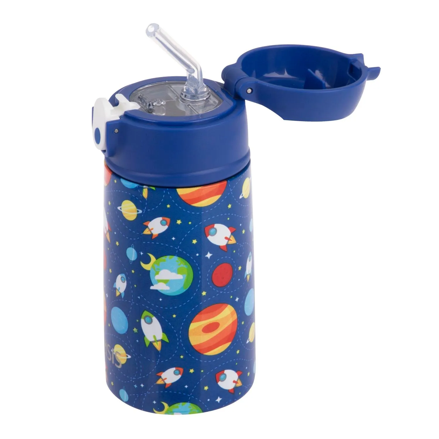 Oasis Kids Water Bottle with Sipper Silicone Straw 400ML
