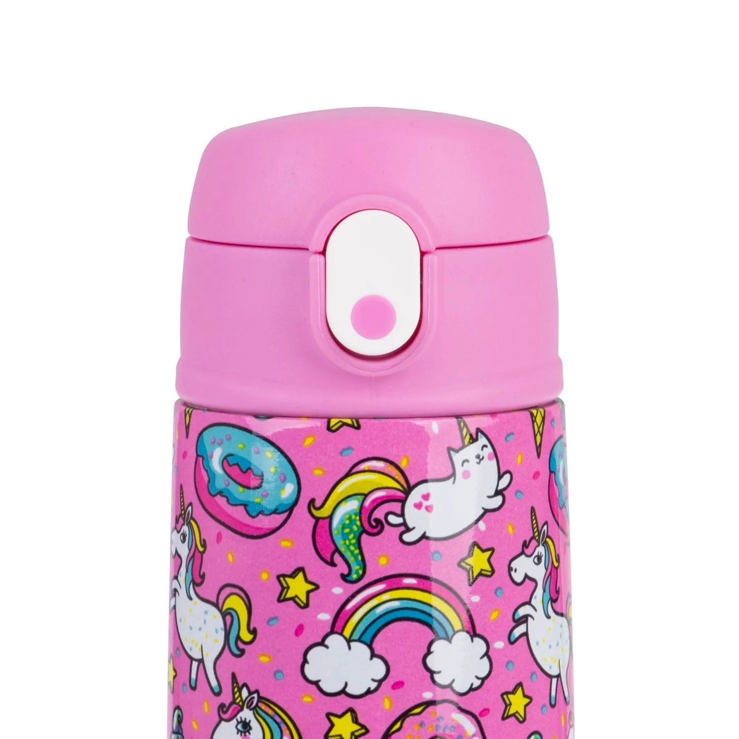 Oasis Kids Water Bottle with Sipper Silicone Straw 400ML