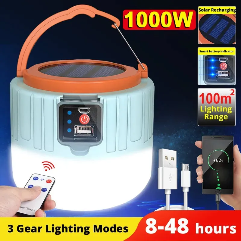 Outdoor Solar LED Camping Lights
