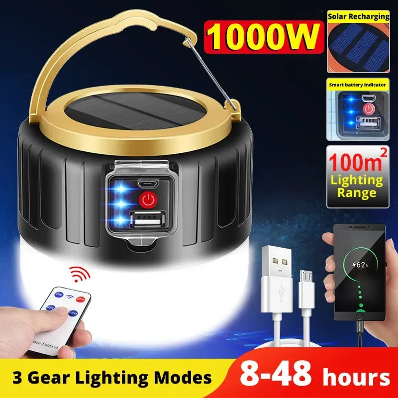 Outdoor Solar LED Camping Lights