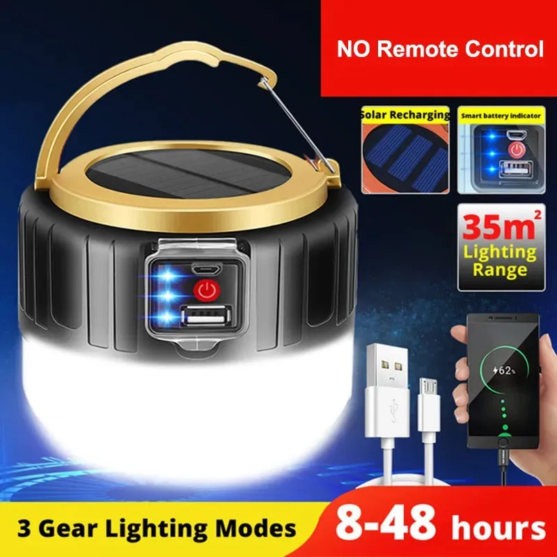 Outdoor Solar LED Camping Lights