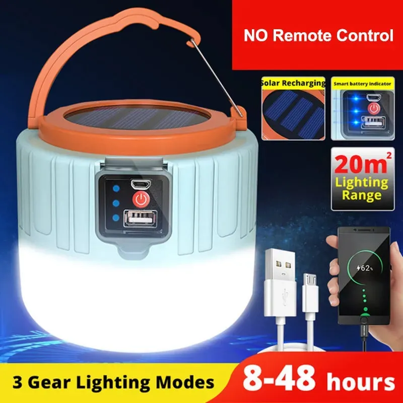 Outdoor Solar LED Camping Lights