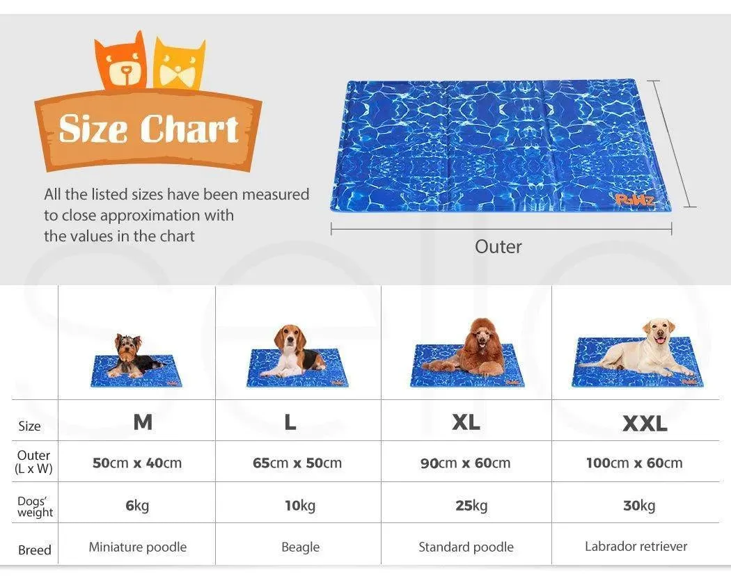 PaWz Dog Gel Cooling Mat – Pet Cooling Mat Gel