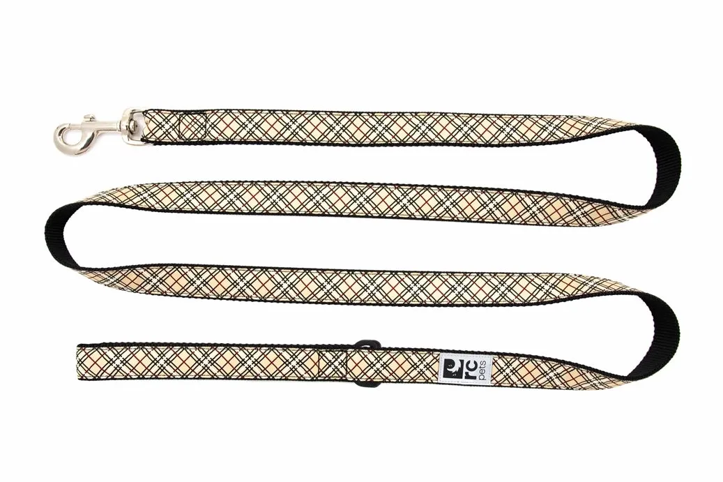 RC Pets Tan Tartan Leash
