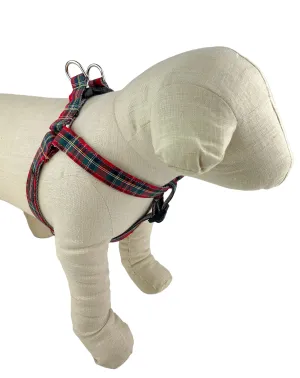 Red Tartan Plaid Harness - 996