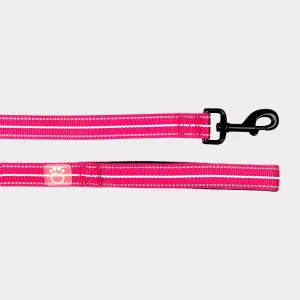 Reflective Dog Leash | Neon Pink