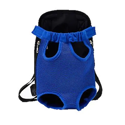 S 28*18cm color bar Outdoor portable pet bag, breathable Mesh backpack for cats and dogs AZ19599